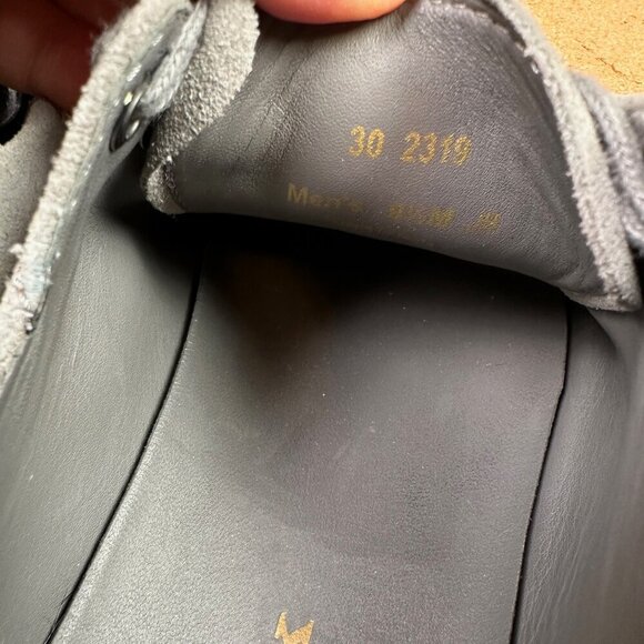 Trask Men's Suede Light Grey Leather Sneakers Size 9.5 - Picture 7 of 8